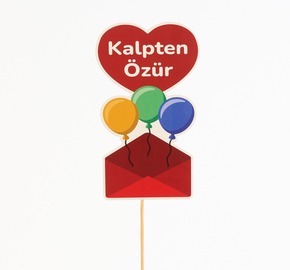 kalpten özür pankart